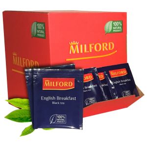 Чай MILFORD «English Breakfast» черный, 200 пакетиков в конвертах по 1,75 г, 6990 РК