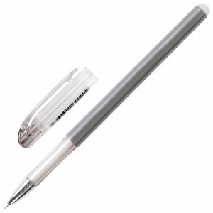 Ручка стираемая гелевая STAFF «College» EGP-664, ЧЕРНАЯ, игольчатый узел 0,5 мм, линия письма 0,38 мм, 143665