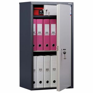 Шкаф металлический для документов AIKO «SL-87Т» ГРАФИТ, 870х460х340 мм, 21 кг, S10799090502