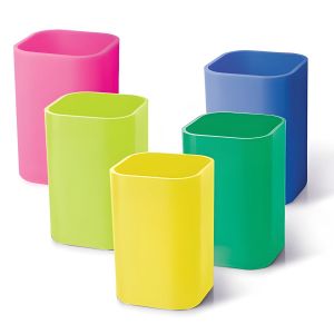 Подставка-органайзер (стакан для ручек), 5 цветов ассорти, 220533