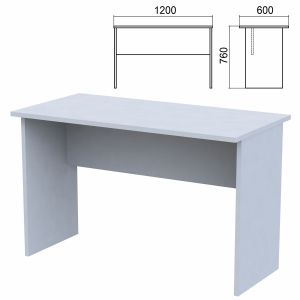 Стол письменный «Арго», 1200х600х760 мм, серый