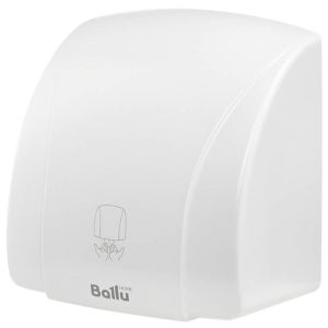 Сушилка для рук BALLU BAHD-1800, 1800 Вт, металлическая, антивандальная, белая, GSX 1800