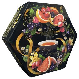 Чай MAITRE «Exclusive Collection» ассорти 12 вкусов, НАБОР 60 пакетиков, бак301