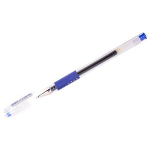 Ручка гелевая с грипом PILOT «G-1 Grip», СИНЯЯ, корпус прозрачный, узел 0,5 мм, линия письма 0,3 мм, BLGP-G1-5
