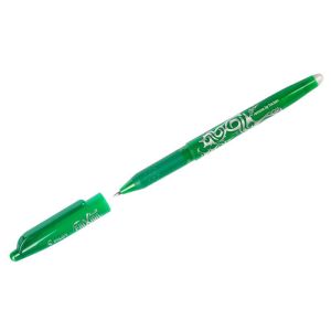 Ручка стираемая гелевая с грипом PILOT «Frixion», ЗЕЛЕНАЯ, корпус зеленый, узел 0,7 мм, линия письма 0,35 мм, BL-FR-7