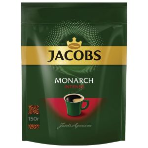 Кофе растворимый JACOBS «Monarch Intense» 150 г, сублимированный, 8051499
