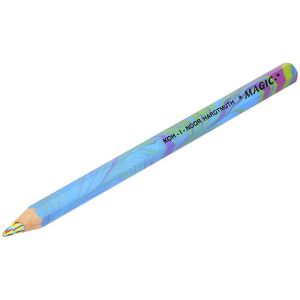 Карандаш с многоцветным грифелем KOH-I-NOOR, 1шт., Magic «Tropical», 5,6 мм, заточенный, 3405002031TD