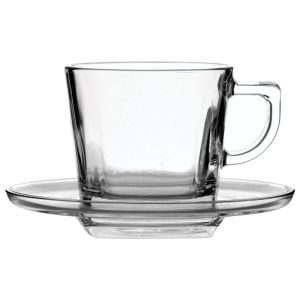 Набор чайный, на 6 персон (6 чашек объемом 210 мл, 6 блюдец), стекло, «Baltic», PASABAHCE, 95307