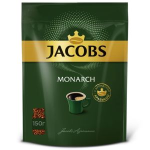 Кофе растворимый JACOBS «Monarch» 150 г, сублимированный, 8052013