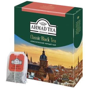 Чай AHMAD «Classic Black Tea», черный, 100 пакетиков по 2 г, 1665-08