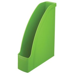 Лоток вертикальный для бумаг LEITZ «Plus», ширина 78 мм, зеленый, 24760050