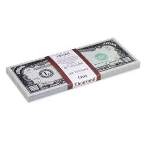 Деньги шуточные «1000 долларов», европодвес, AD0000121