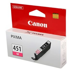 Картридж струйный CANON (CLI-451M) Pixma iP7240 и другие, пурпурный, оригинальный, 6525B001