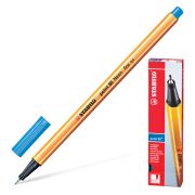 Ручка капиллярная (линер) STABILO «Point 88», УЛЬТРАМАРИН, корпус оранжевый, линия письма 0,4 мм, 88/32