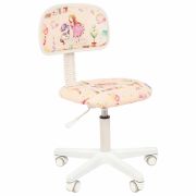 Кресло детское СН KIDS 101, без подлокотников, розовое с рисунком «Принцессы», 7027819