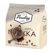 Кофе в зернах PAULIG (Паулиг) «Mokka», натуральный, 500 г, вакуумная упаковка, 16670