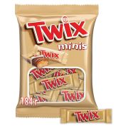 Батончики мини TWIX «Minis» печенье с карамелью в молочном шоколаде, 190 г, 2263