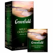 Чай GREENFIELD (Гринфилд) «Milky Oolong» («Молочный улун»), улун с добавками, 25 пакетиков по 2 г, 1067-15