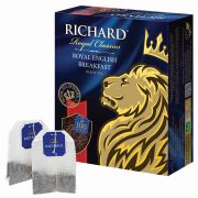 Чай RICHARD «Royal English Breakfast» черный, 100 пакетиков по 2 г, 100270