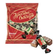 Конфеты шоколадные КРАСНЫЙ ОКТЯБРЬ «Маска», 250 г, пакет, РФ04867