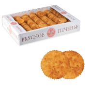 Печенье БИСКОТТИ (Россия) «Творожное», сдобное, 1,8 кг, весовое, гофрокороб