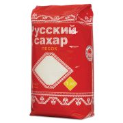 Сахар-песок «Русский», 1 кг, полиэтиленовая упаковка