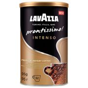 Кофе молотый в растворимом LAVAZZA «Prontissimo Intenso», сублимированный, 95 г, жестяная банка, 5331