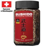 Кофе растворимый BUSHIDO «Red Katana», сублимированный, 100 г, 100% арабика, стеклянная банка, BU10009014