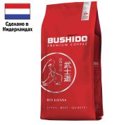 Кофе в зернах BUSHIDO «Red Katana», натуральный, 1000 г, 100% арабика, вакуумная упаковка, BU10004007