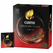 Чай CURTIS «Delicate Black» черный, 100 пакетиков в конвертах по 1,7 г, 101014
