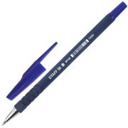 Ручка шариковая STAFF «EVERYDAY» BP-190, СИНЯЯ, корпус прорезиненный синий, узел 0,7 мм, линия письма 0,35 мм, 142397