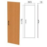 Дверь ЛДСП средняя «Фея», 365х16х1175 мм, цвет орех милан, ДФ12.5