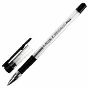 Ручка шариковая с грипом BRAUBERG «X-Writer», ЧЕРНАЯ, узел 0,7 мм, линия письма 0,35 мм, 142404