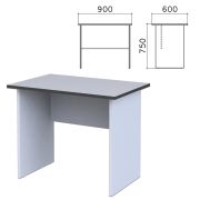 Стол письменный «Монолит», 900х600х750 мм, цвет серый, СМ19.11