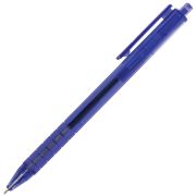 Ручка шариковая масляная автоматическая BRAUBERG «Tone», СИНЯЯ, корпус тонированный, узел 0,7 мм, линия письма 0,35 мм, 142414