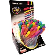 Ручка гелевая PENSAN «Neon Gel», НЕОН АССОРТИ, узел 1 мм, линия письма 0,5 мм, дисплей, 2290/S