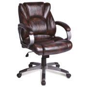 Кресло офисное BRABIX «Eldorado EX-504», экокожа, коричневое, 530875