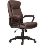 Кресло офисное BRABIX «Enter EX-511», экокожа, коричневое, 531163