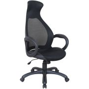 Кресло офисное BRABIX PREMIUM «Genesis EX-517», пластик черный, ткань/экокожа/сетка черная, 531574