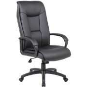 Кресло офисное BRABIX PREMIUM «Work EX-513», экокожа, черное, 531943