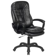 Кресло офисное BRABIX PREMIUM «Omega EX-589», экокожа, черное, 532094