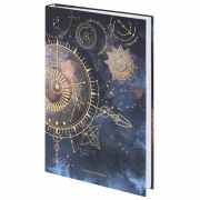 Ежедневник недатированный А5 (145х215 мм), ламинированная обложка с фольгой, 128 л., STAFF, «Astrology», 113519