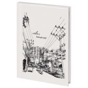 Ежедневник недатированный А5 (145х215 мм), ламинированная обложка, 128 л., STAFF, «Urban Romance», 113532