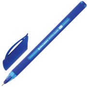 Ручка шариковая масляная BRAUBERG «Extra Glide Soft Blue», СИНЯЯ, узел 0,7 мм, линия письма 0,35 мм, 142926