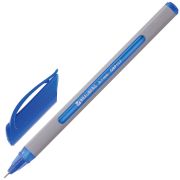 Ручка шариковая масляная BRAUBERG «Extra Glide Soft Grey», СИНЯЯ, узел 0,7 мм, линия письма 0,35 мм, 142929