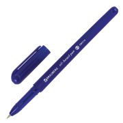 Ручка шариковая масляная BRAUBERG «Fine», СИНЯЯ, корпус синий, узел 0,7 мм, линия письма 0,35 мм, 142947