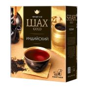 Чай ШАХ Gold «Индийский» черный, 100 пакетиков по 2 г, 0925-18