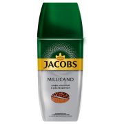 Кофе молотый в растворимом JACOBS «Millicano», сублимированный, 160 г, стеклянная банка, 8052510