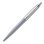Ручка шариковая PARKER «Jotter XL», УТОЛЩЕННЫЙ корпус, серый матовый лак, детали из нержавеющей стали, синяя, 2068360