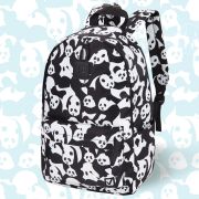 Рюкзак BRAUBERG POSITIVE универсальный, карман-антивор, «Pandas», 42х28х14 см, 270781